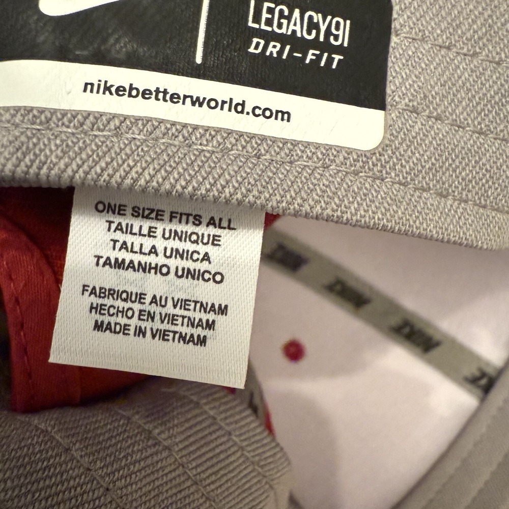 Nike Alabama‎ Crimson Tide Hat Unisex Adult Cap Red DRI FIT Adjustable Bama - Picture 10 of 13